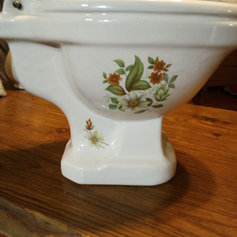 Floral Ceramic Home Accent Decor